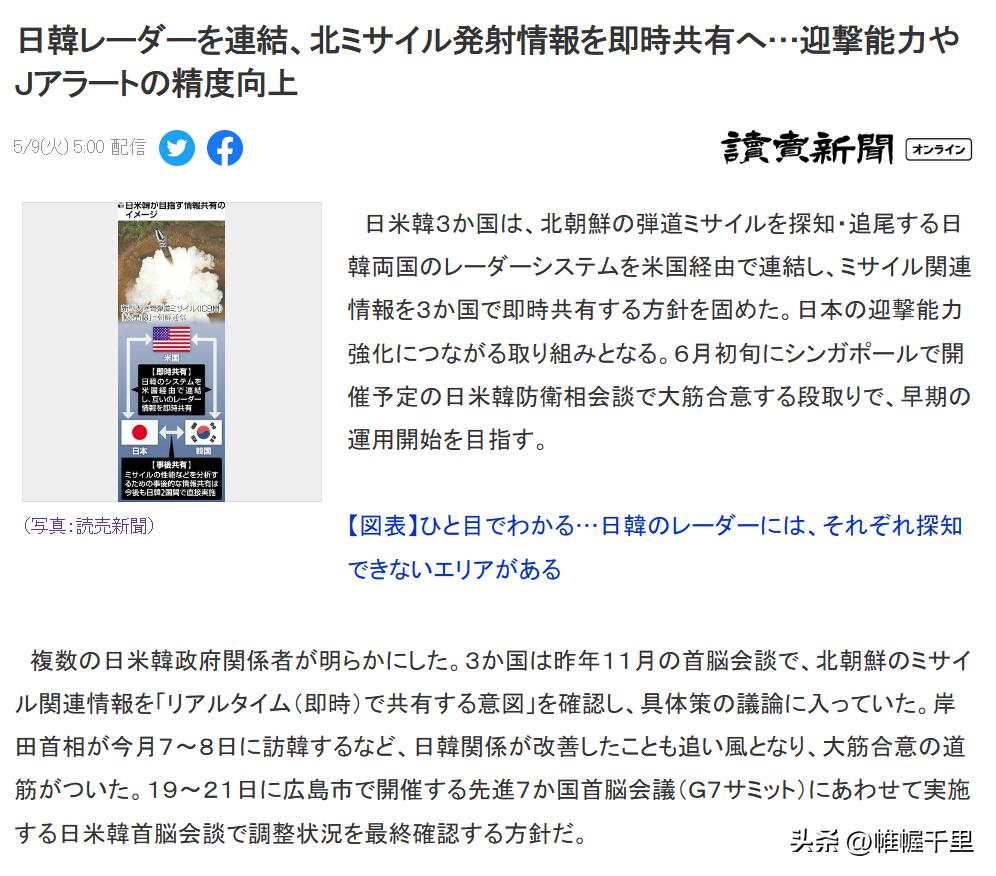 韩美日“共享”雷达情报？让人笑掉大牙