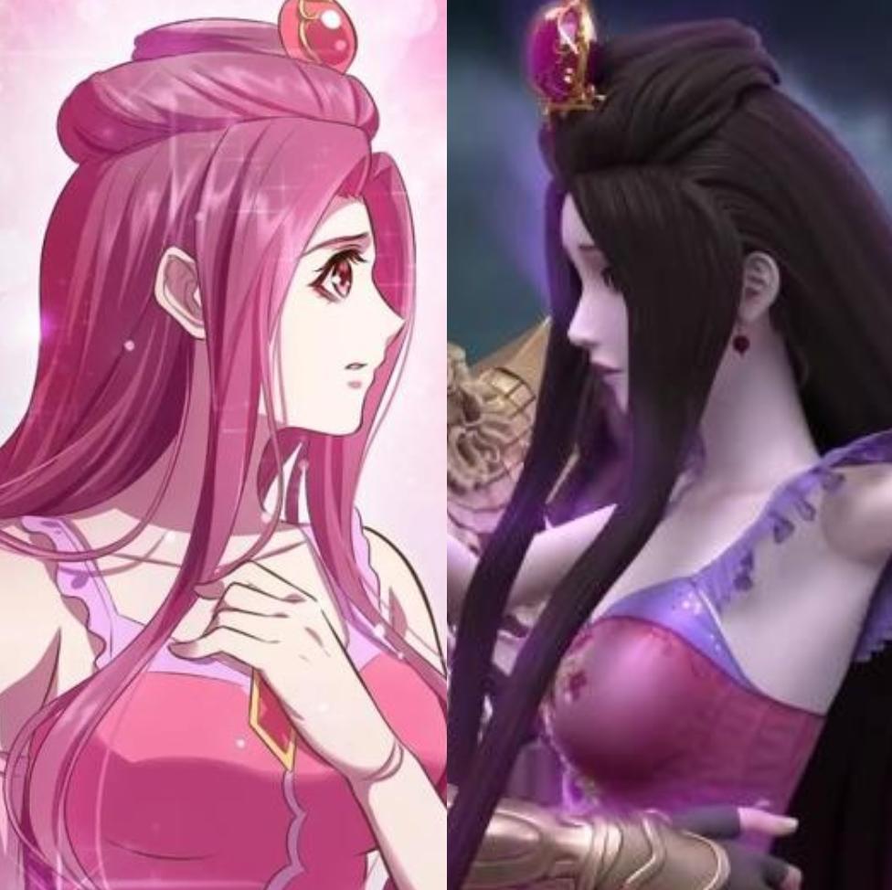 叶罗丽白光莹仙子形态变身图片,叶罗丽光仙子漫画图片