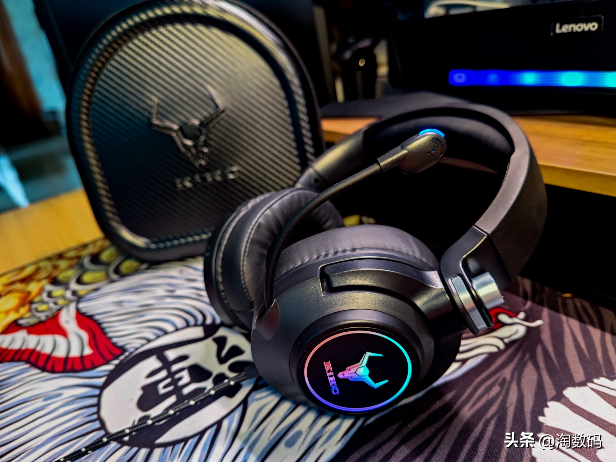 洋垃圾才是心头好：35块上车圈铁单元RGB游戏耳麦，拆箱晒单验票