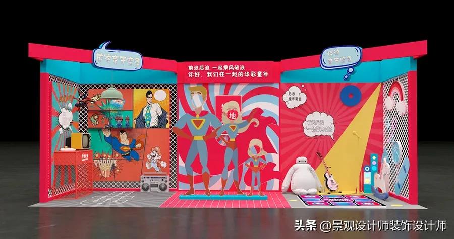 展示设计案例快闪店,快闪店改造效果图