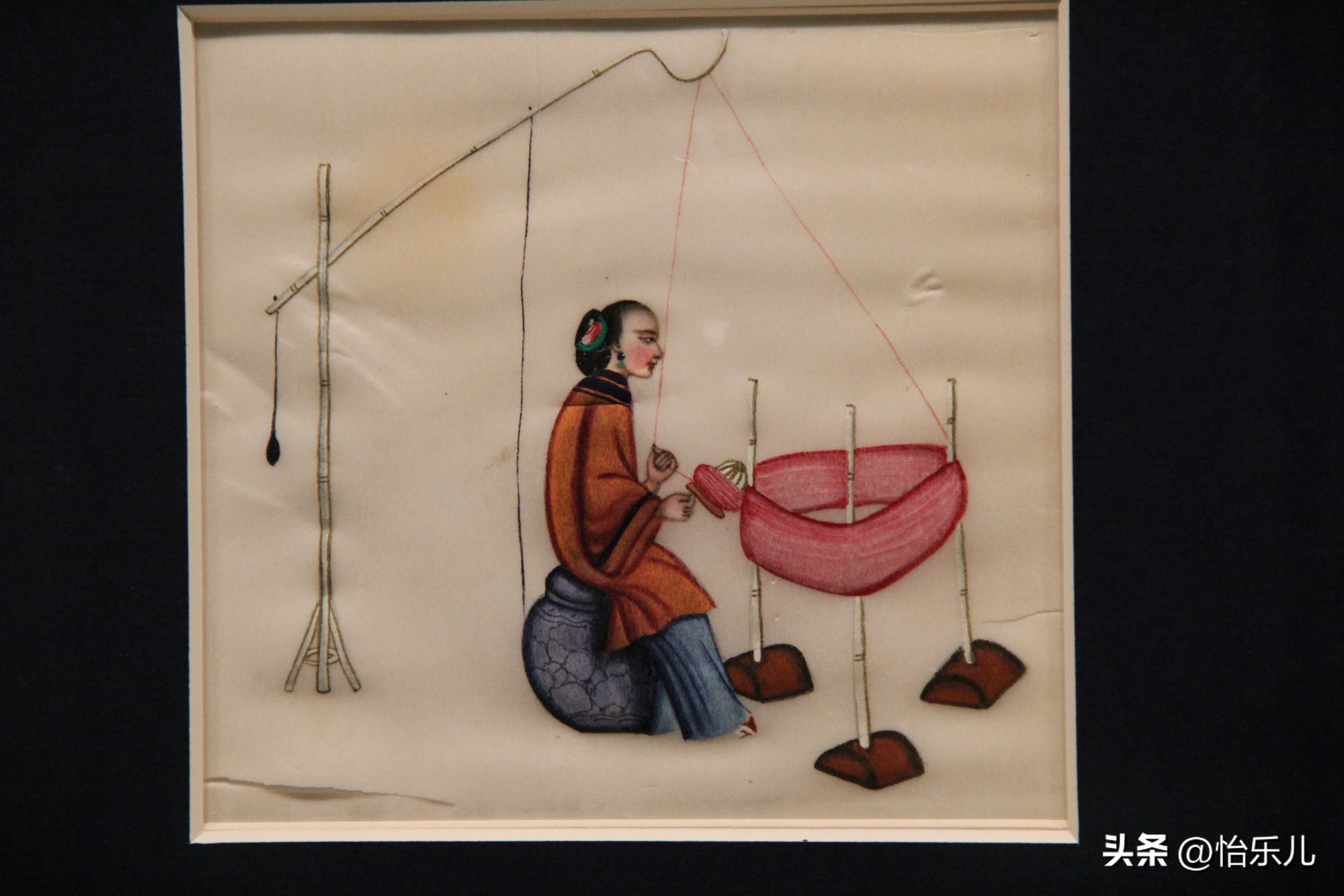 19世纪西方人钟爱的东方“明信片”，居然是画在植物上的