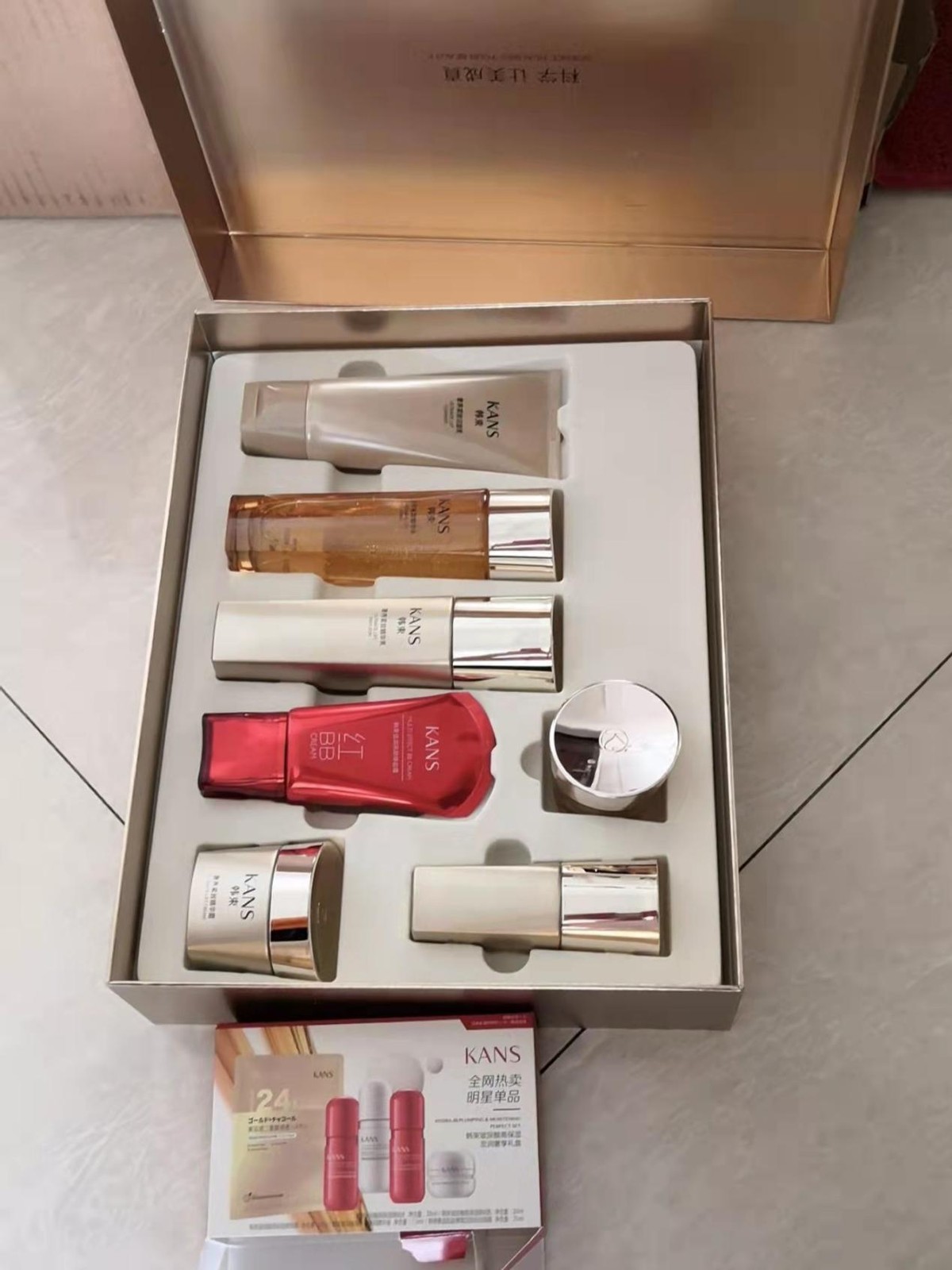 女人抗皱纹抗衰老的护肤品,韩束聚时光臻颜紧致套装推荐