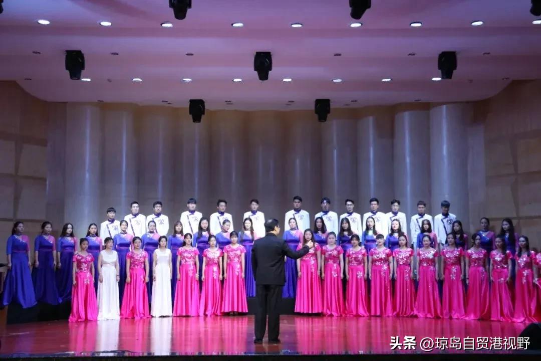 南海音乐学院合唱团汇报演出,海经院南海音乐学院合唱团
