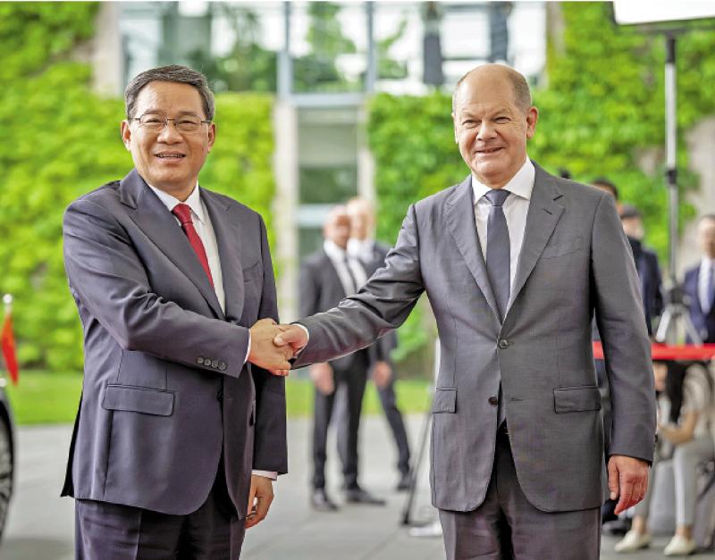 中德是合作伙伴,中德全方位战略合作伙伴