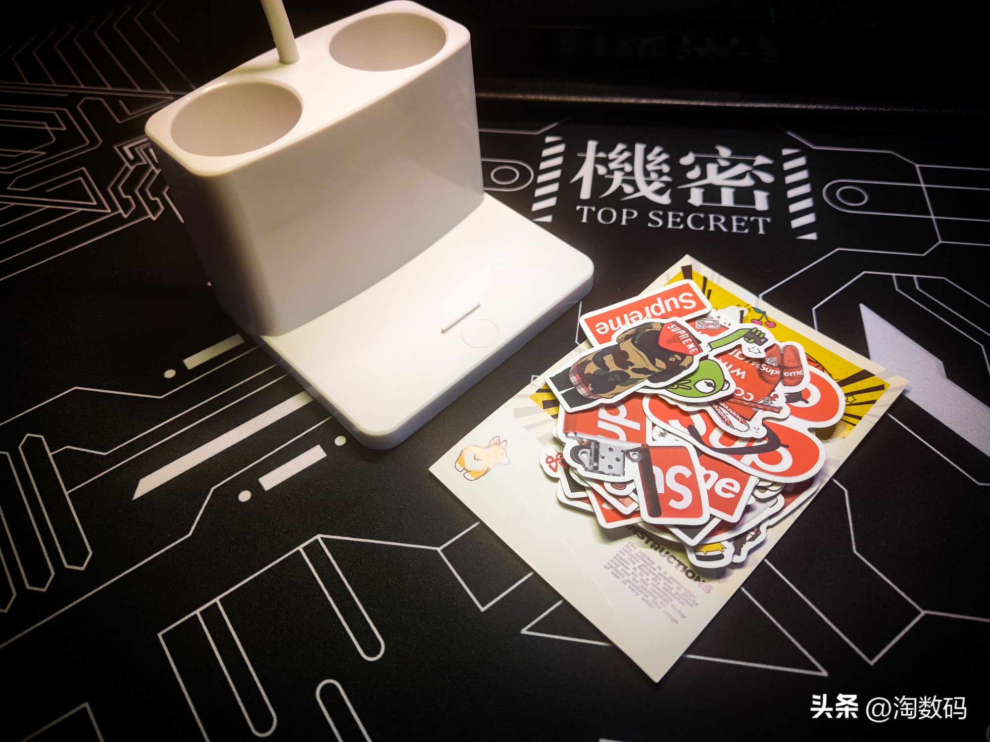 智能台灯拆解测评,无极调光台灯拆解