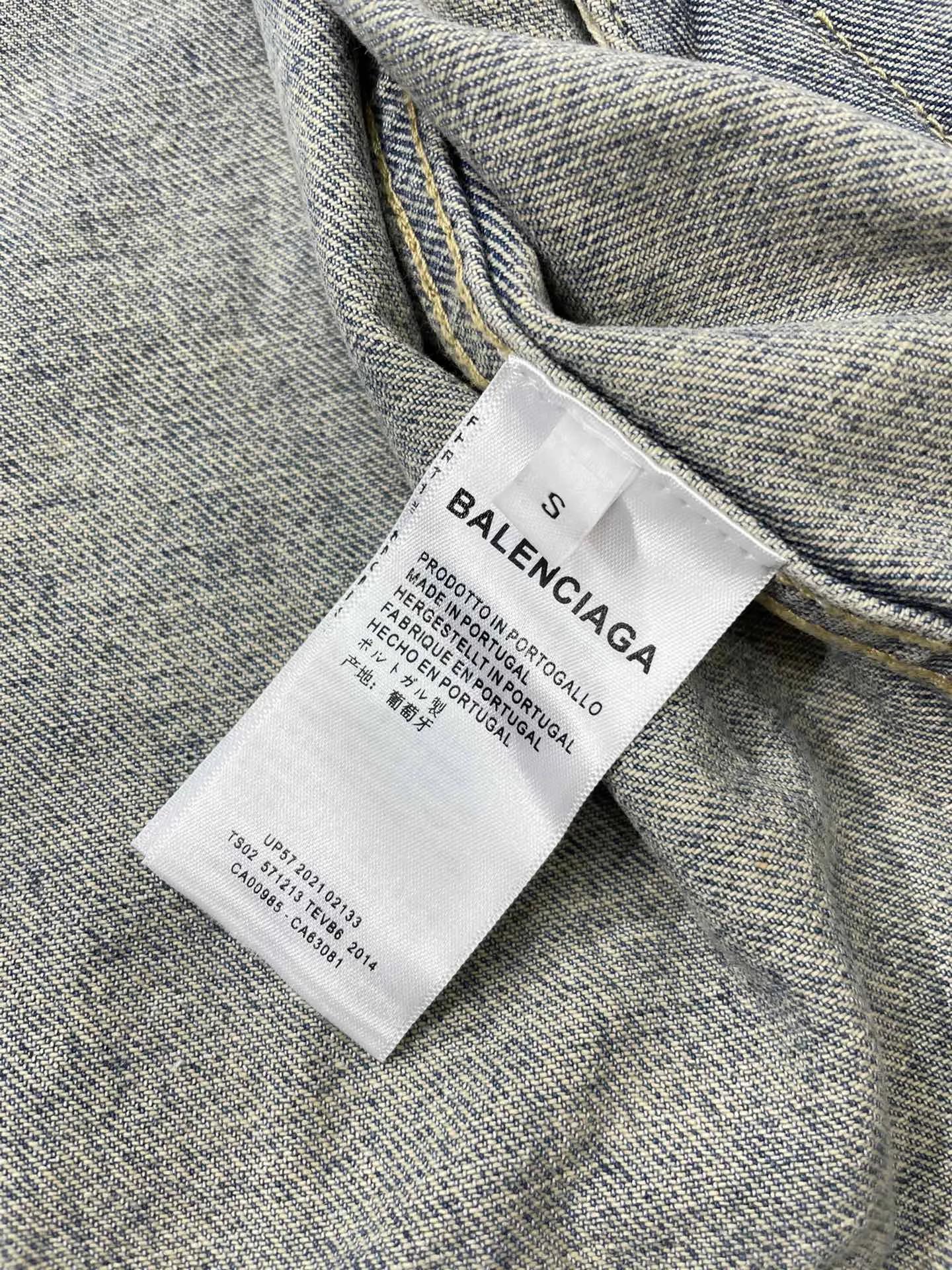 balenciaga鎷艰壊绔嬮鎷夐摼澶瑰厠澶栧,balenciaga娑傞甫鐗涗粩澶栧鐢锋