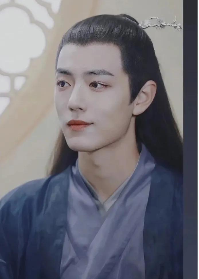 长发古装披发发型简单扎法,古装男头发少剪什么发型好看