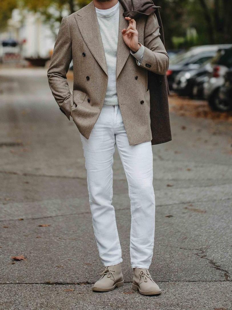 男士日常搭配推荐图,男士搭配参考图