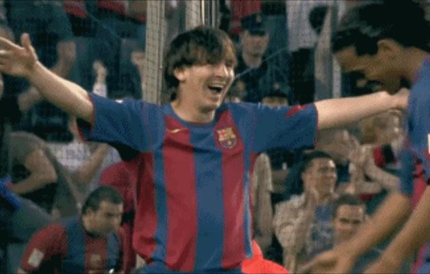 梅西绿茵场上的传奇,梅西成长历史记录