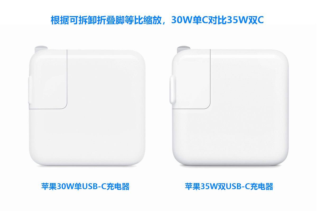 苹果35w双c口充电器原装正品多重,苹果35w充电器值得购买吗
