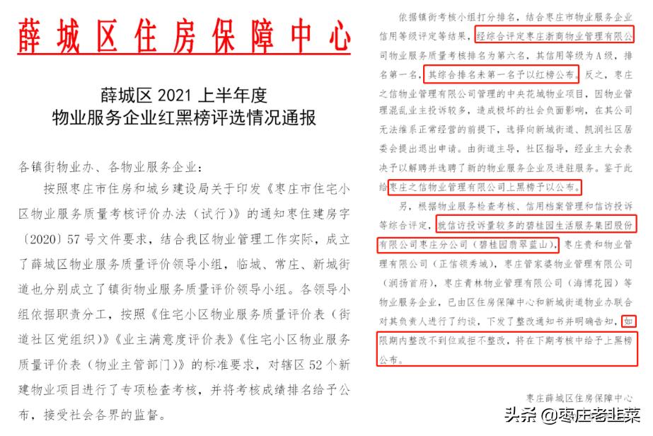 物业公司标杆项目评比,新区物业排行榜前十