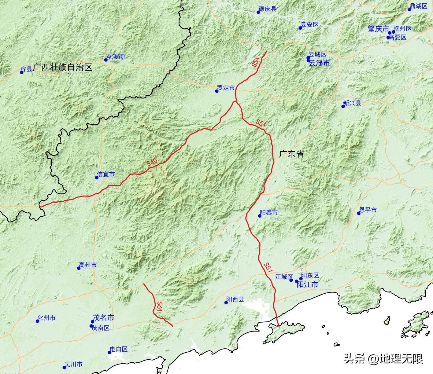 广东高速公路网最新地图,广东省高速公路网地图高清版