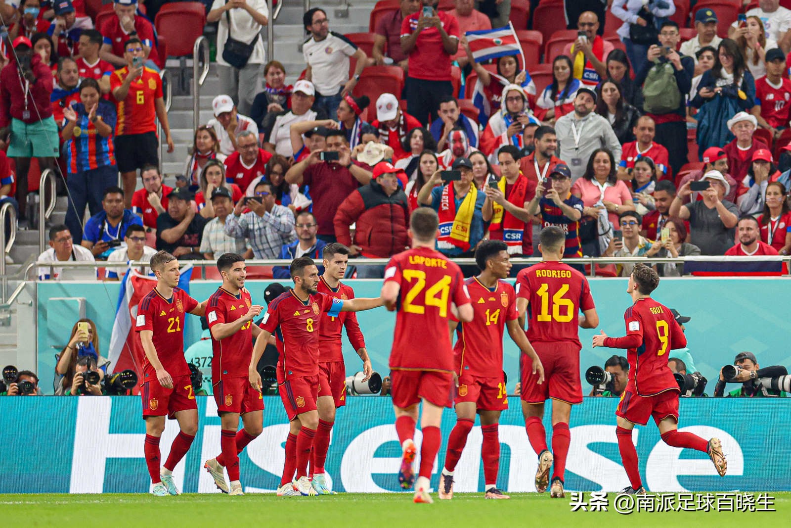 西班牙7比0精彩瞬间,西班牙7-0横扫哥斯达黎加