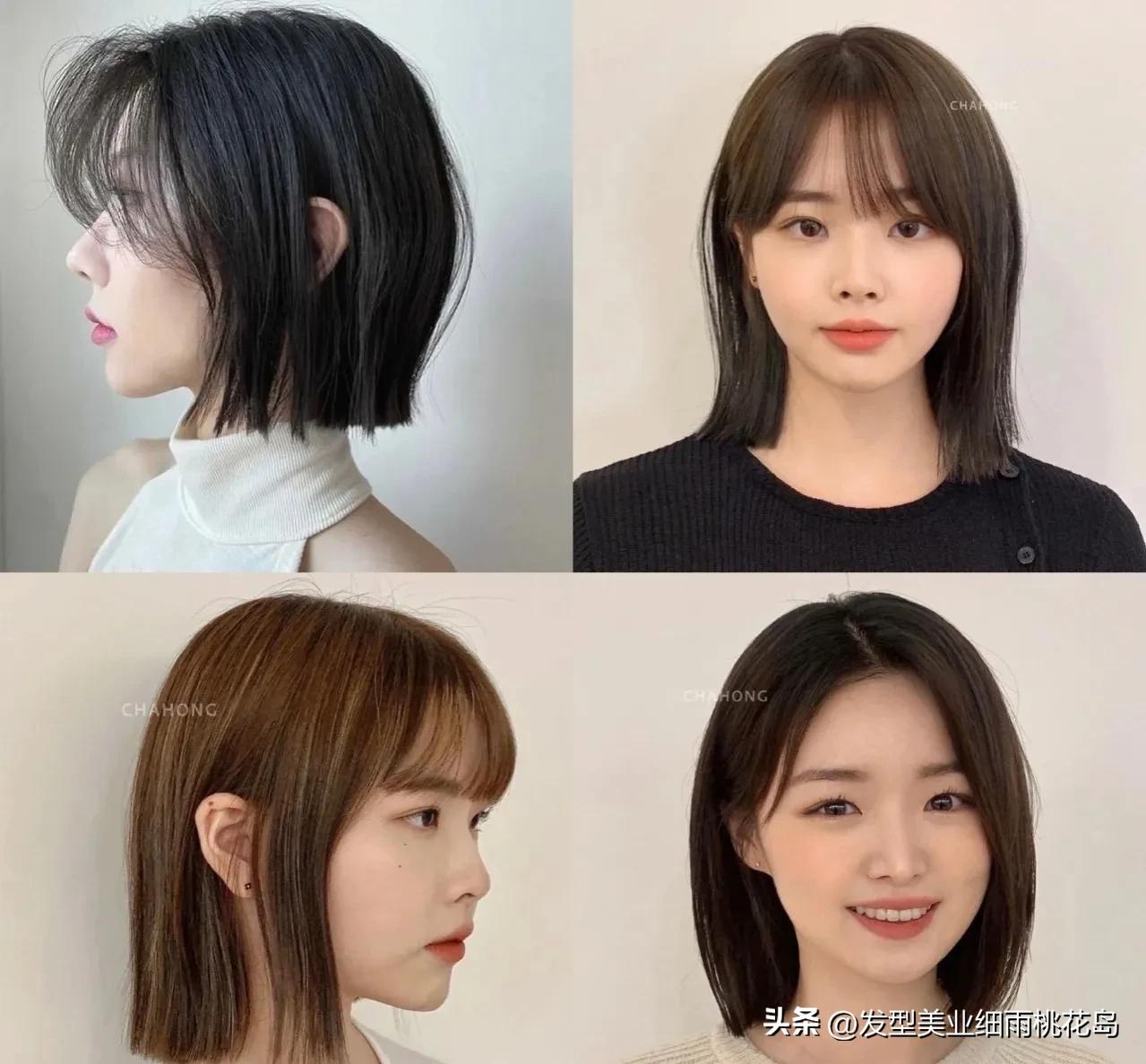 2023女士短发图片,短发发型女2023新款