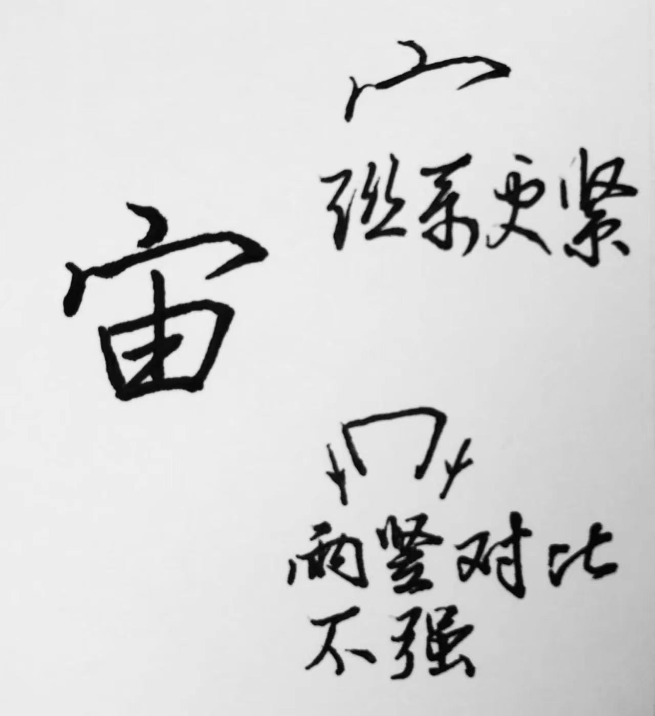 不得不承认,又是一个结构难安排的字。一篇文章,四种写法轻松学