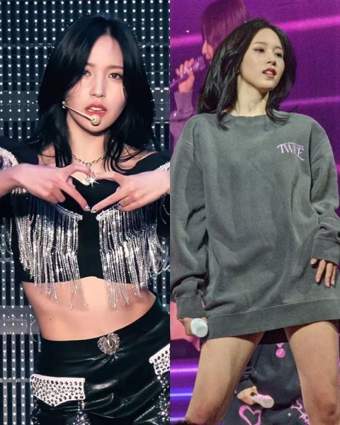 mina身材解析,mina有腹肌吗