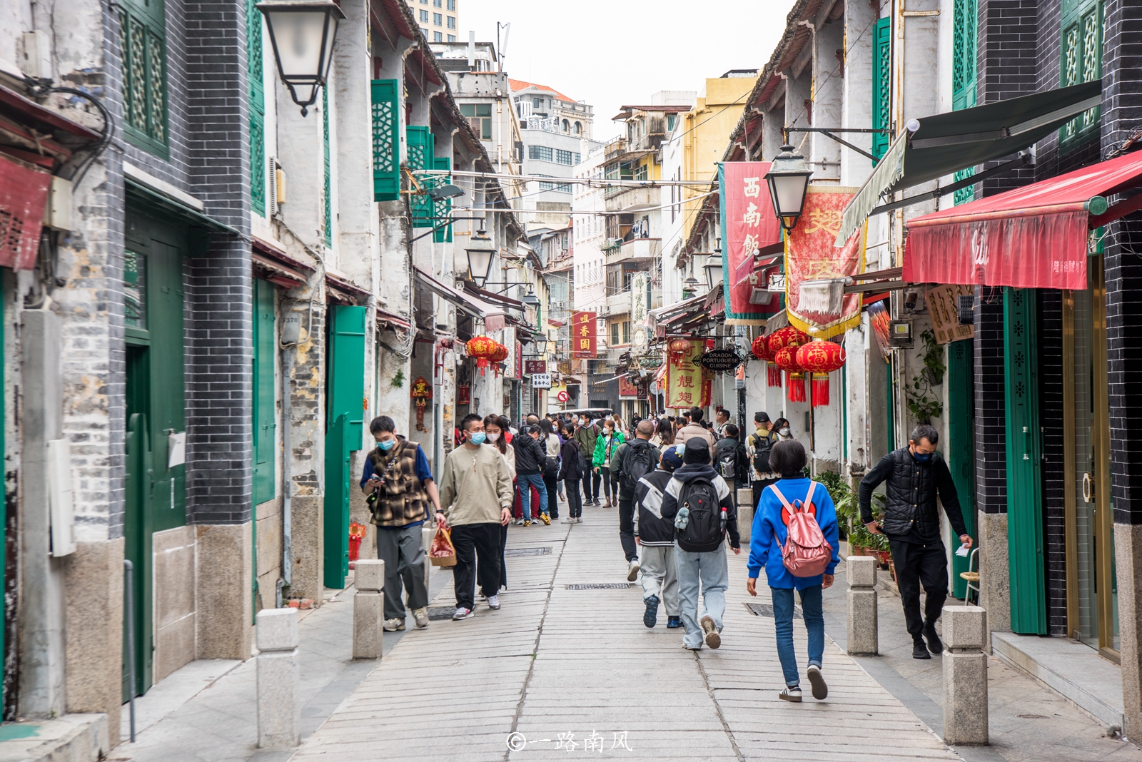 澳门老街打卡,澳门经典老街