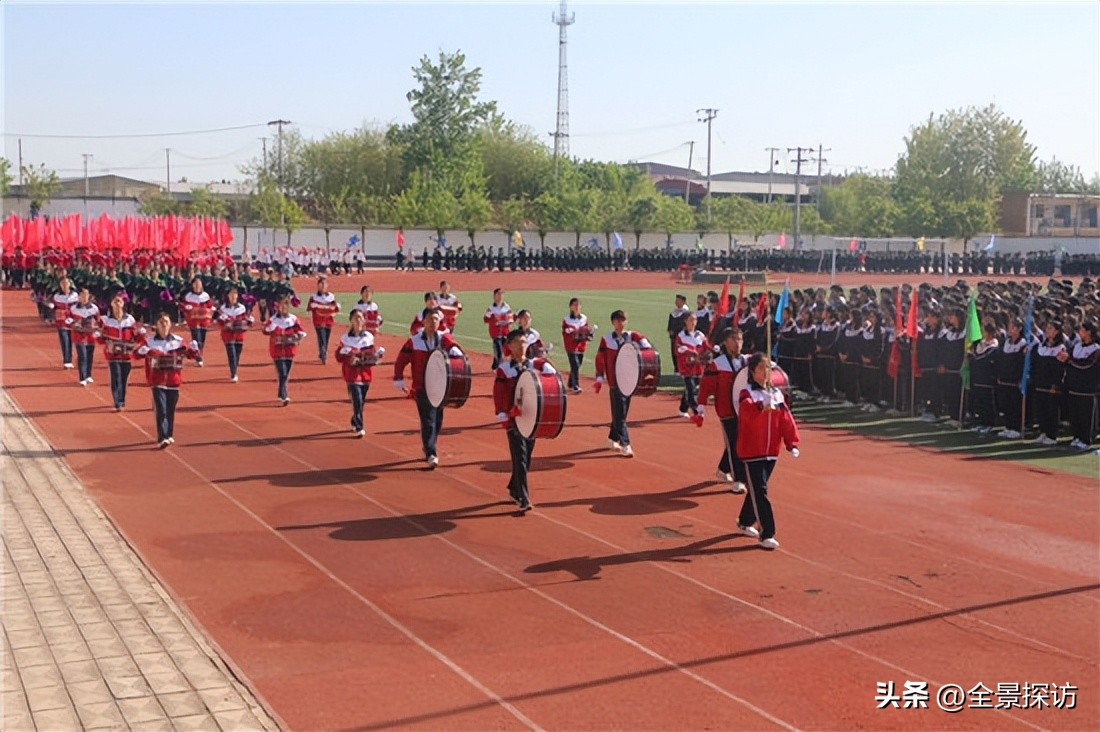 易县第二中学运动会开幕式,易县二中2023年运动会