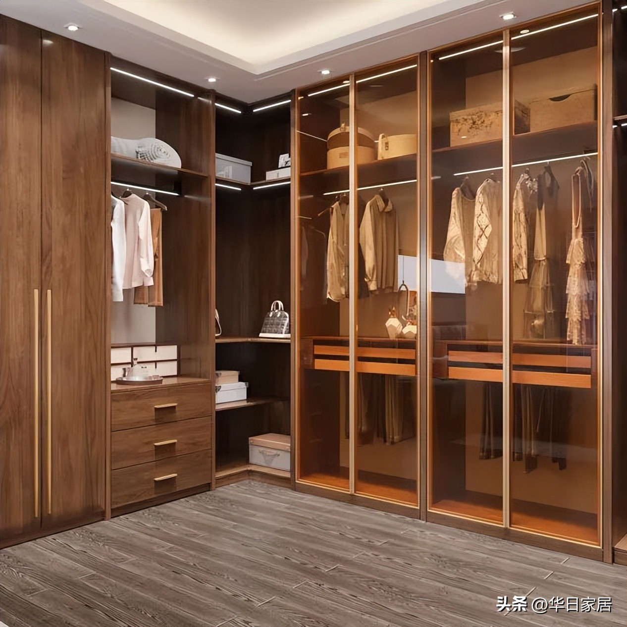 家装地板颜色的搭配效果图,家装柜子柜门颜色搭配效果