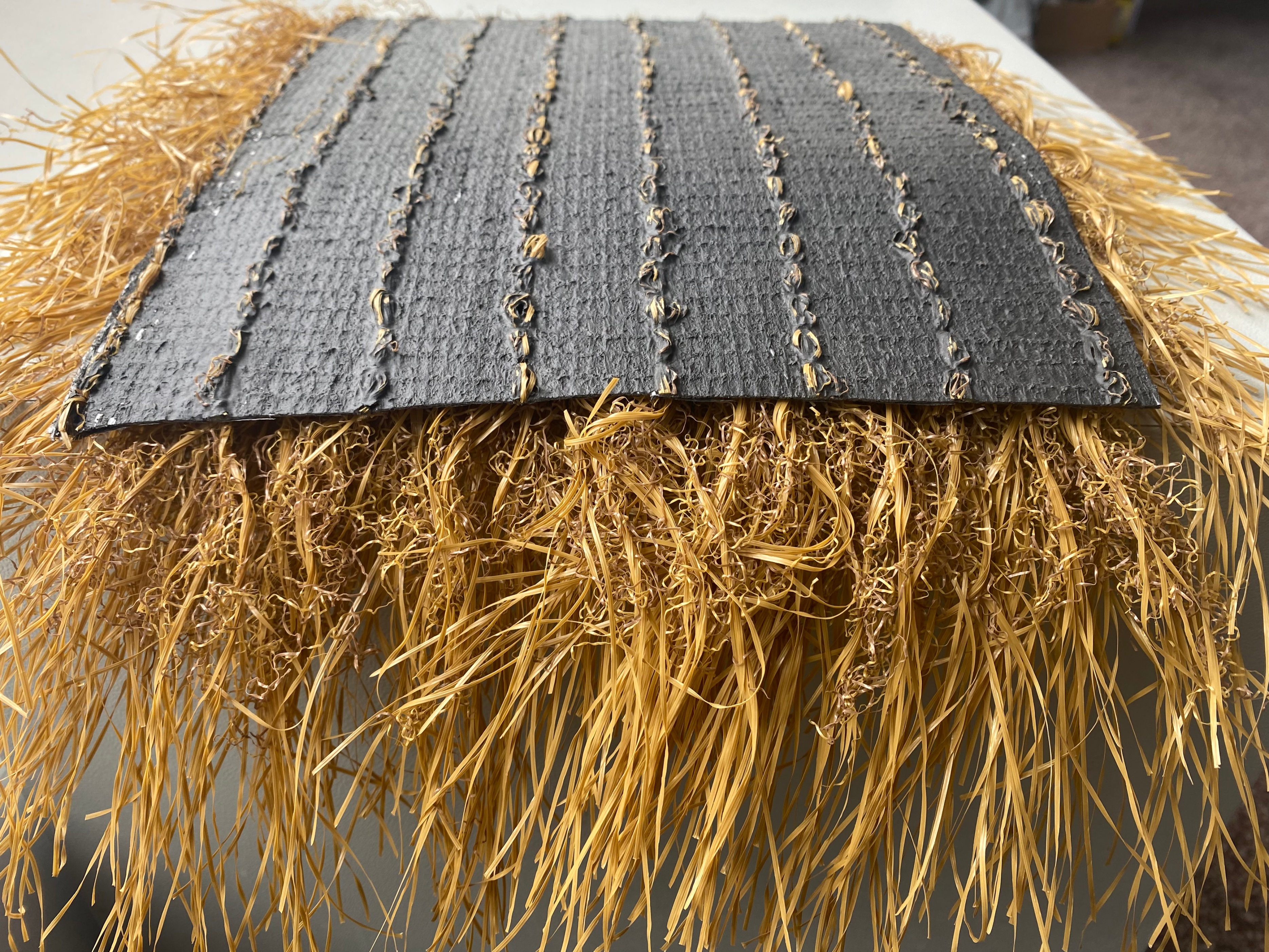 仿真茅草人造茅草厂家推荐,假茅草多少钱一平