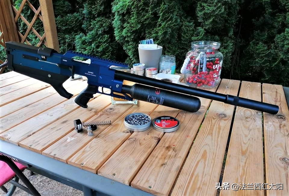 一款精准度极高的PCP气步枪