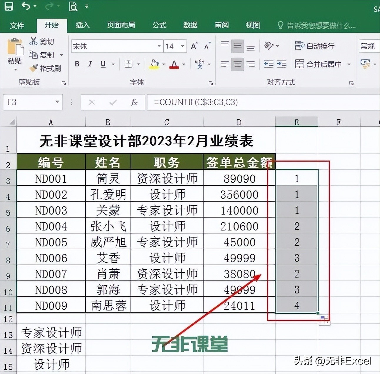 数据一对多查找其实真不难，记住这个黄金公式就可以了，简单实用