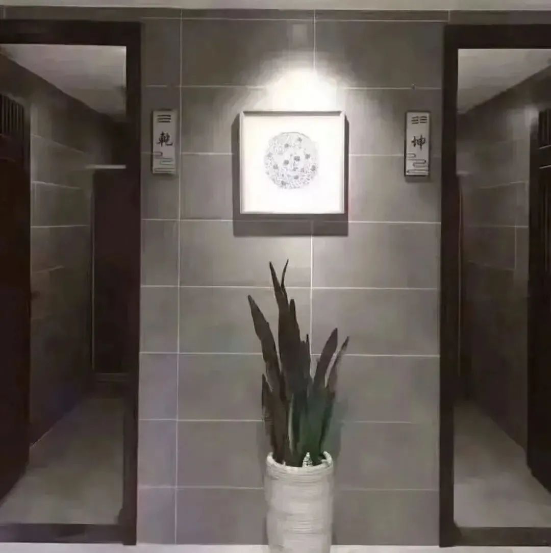 奇葩厕所图标设计,这个厕所标志很有创意