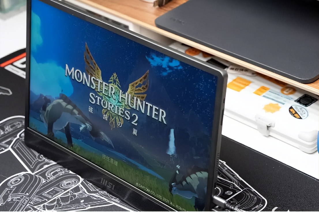 笔记本组双屏，NS打游戏，微星PROMP161便携显示器使用心得