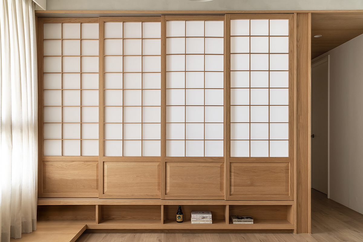 卧室日式吧台,108平方厨房客厅一体带吧台效果图