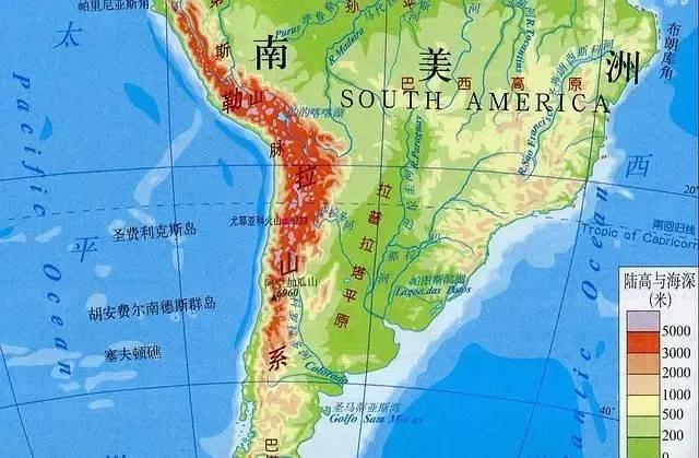 南美洲三大平原面积,南美洲地区是什么平原