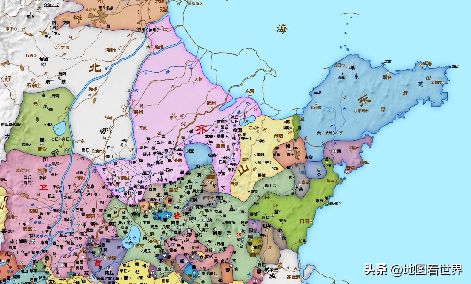 齐国都城临淄有多繁荣,齐国古都临淄历史