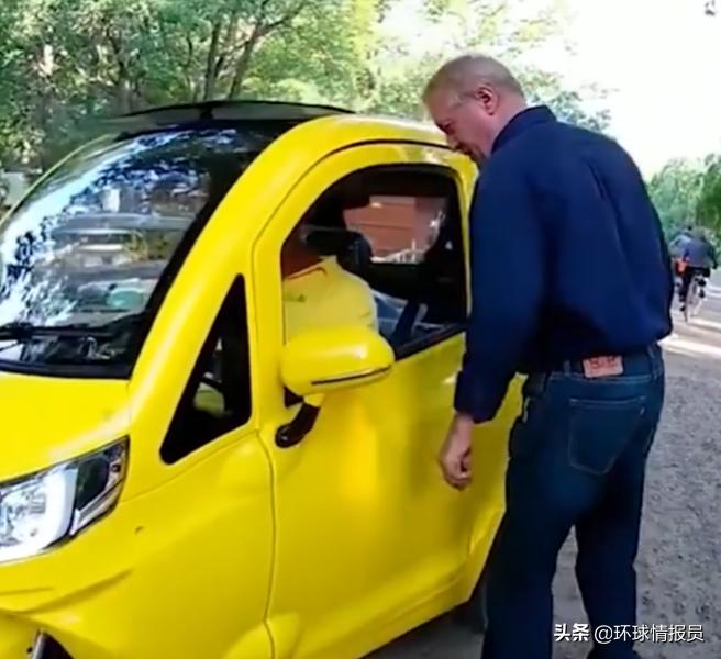 外国老头买劳斯莱斯,国外老头买了一辆中国老爷车