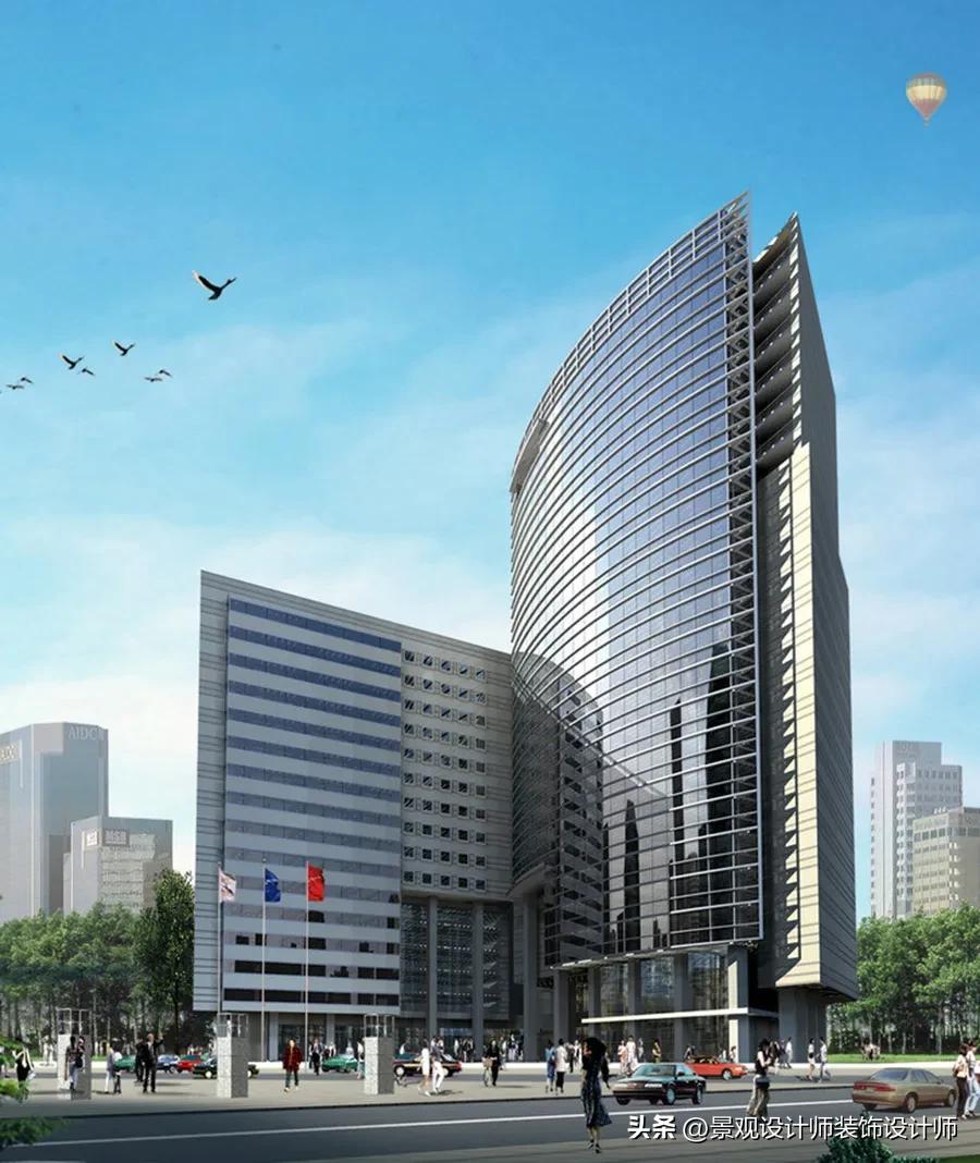写字楼外观设计图大全,写字楼设计外观效果图