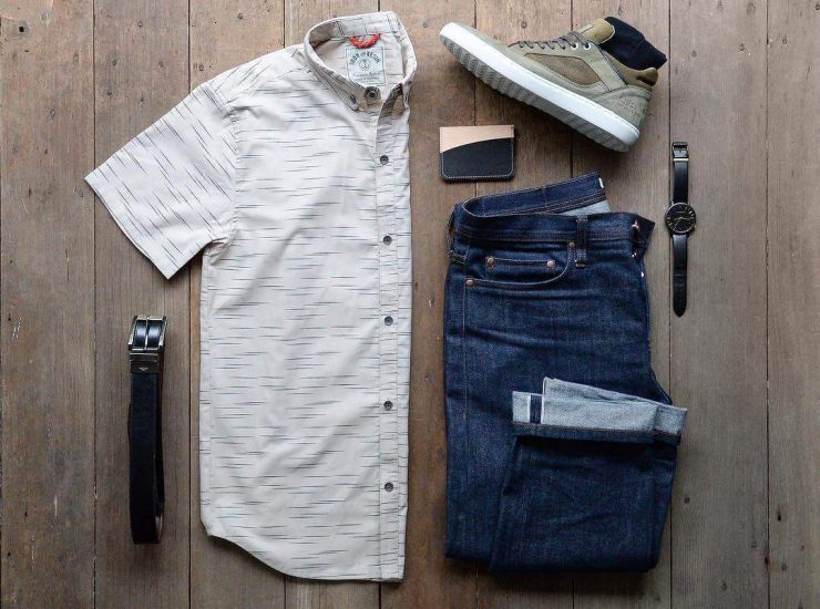 夏日男士衬衫穿搭,中青年男士夏日穿搭