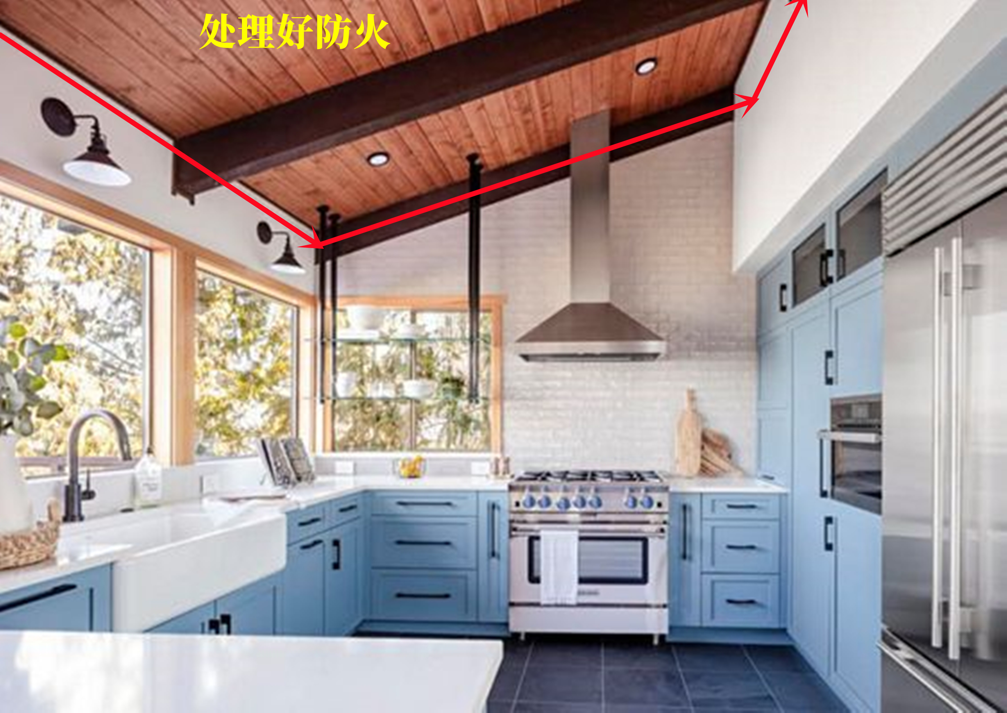 阳台桑拿板吊顶阴阳角怎么做,阳台天花板桑拿板吊顶图片