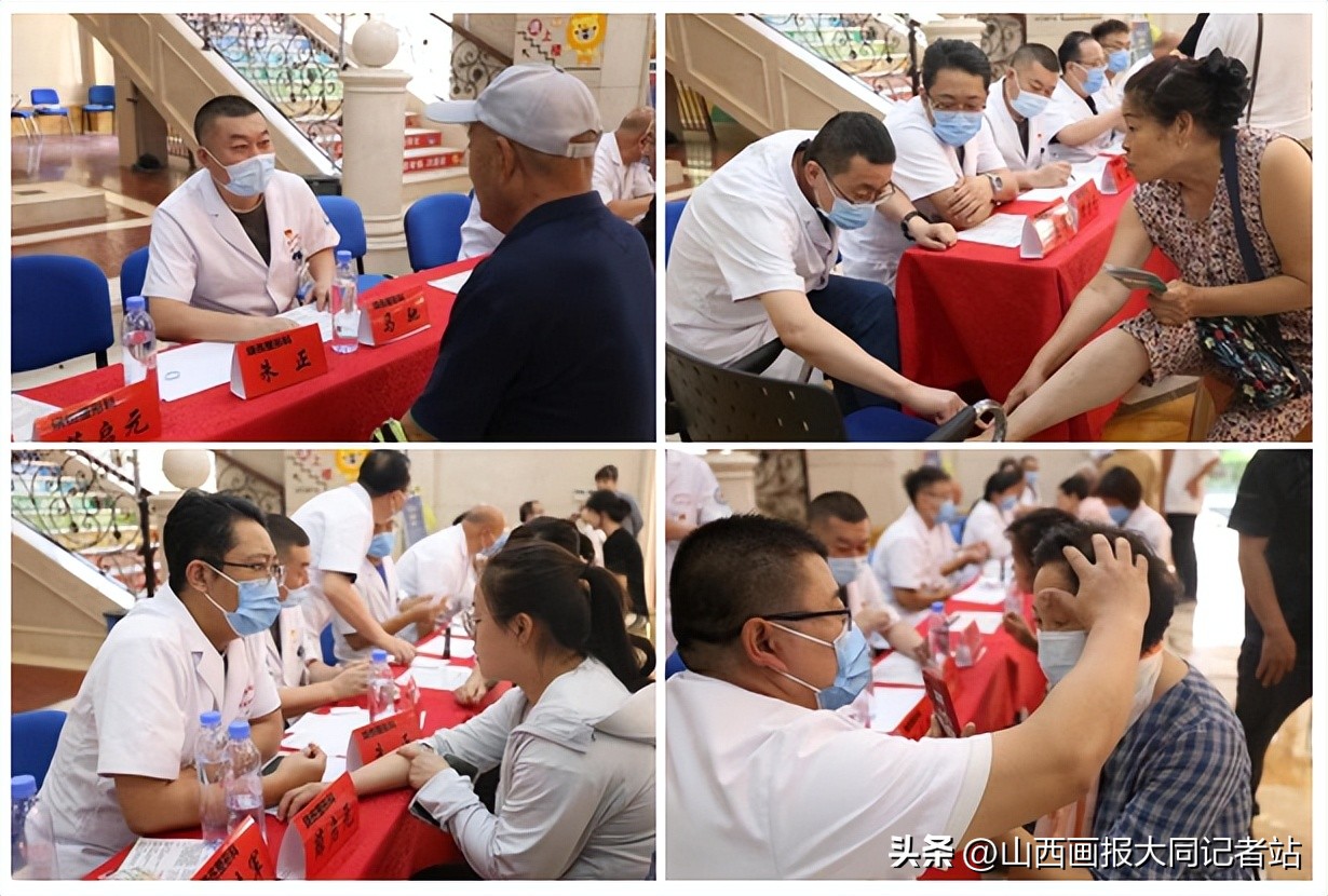 五医院医务人员,医务人员进社区义诊为居民服务