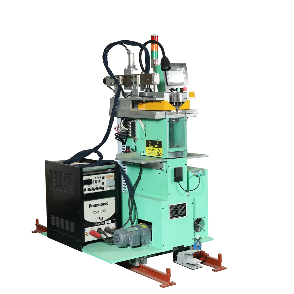 金属钢带剪切焊接一体机价格,不锈钢薄壁自动焊接机