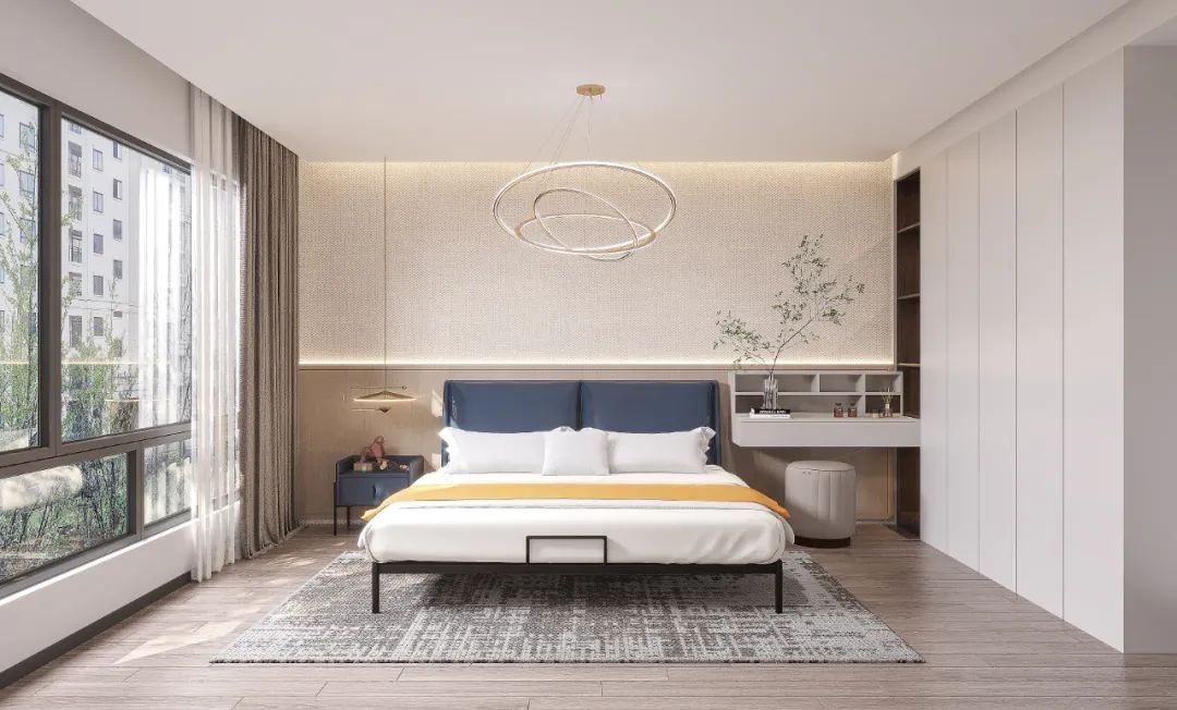 全友家居卧室全套设计,全友卧室定制效果图