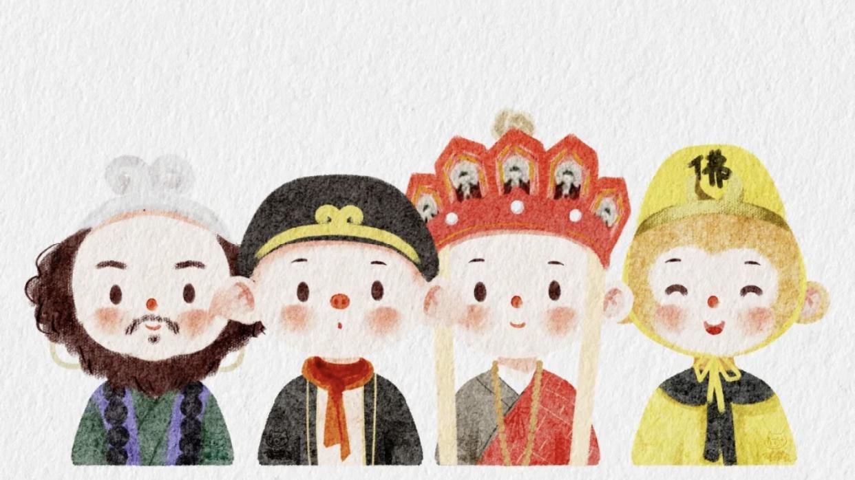 影视剧中的插画,影视剧里的人物插画