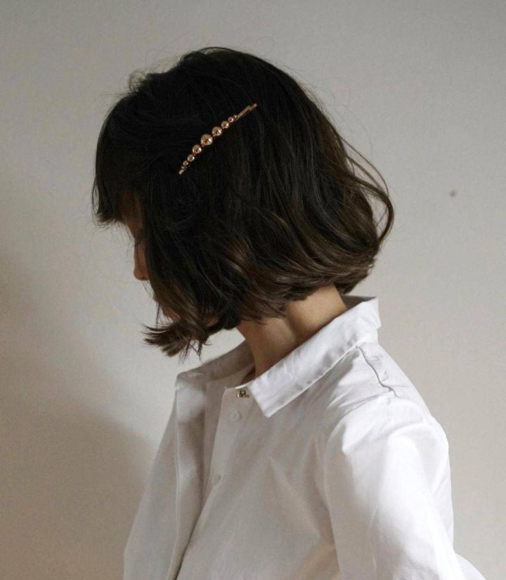 披发怎么扎才好看中长发减龄简单,披头散发扎发技巧