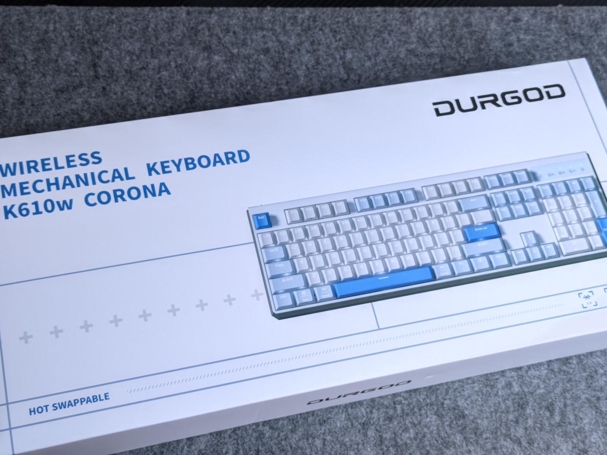 杜伽K610W无线机械键盘,杜伽k330机械键盘评测