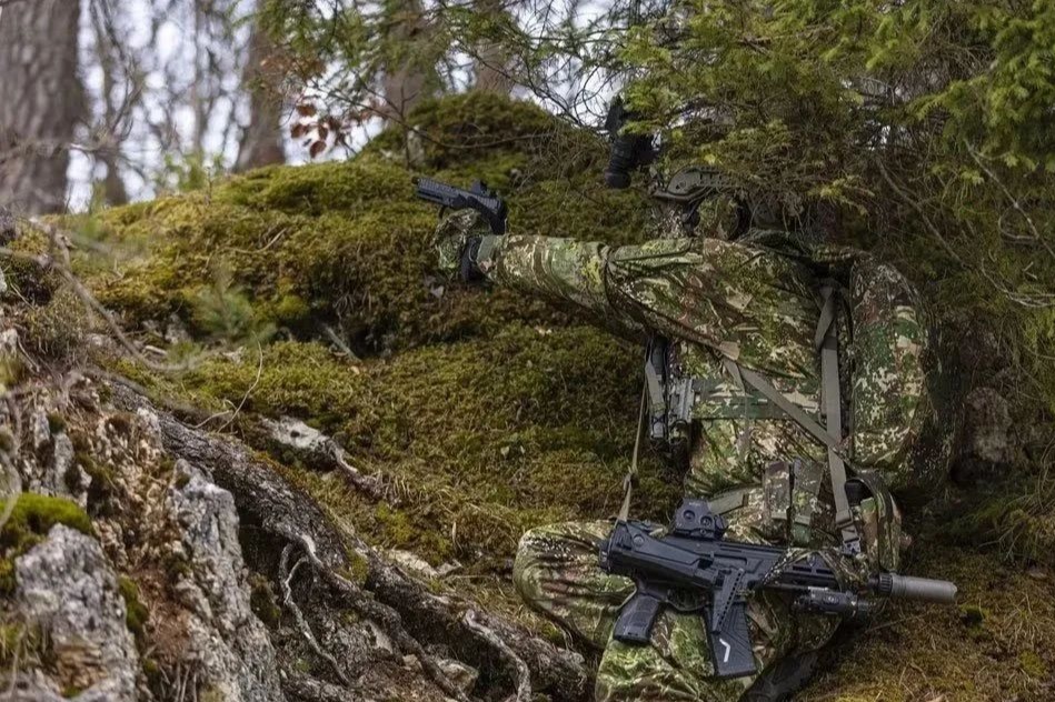 hk437伸缩版,hk437冲锋枪