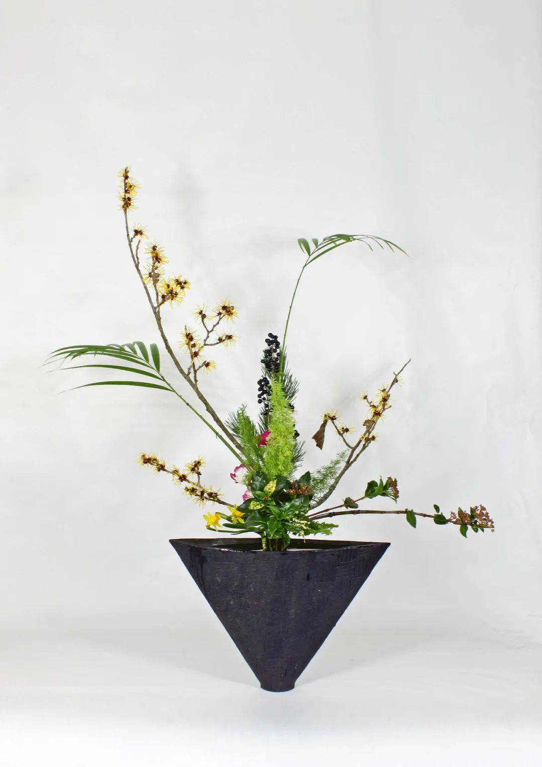 日式插花小原流花道,日式插花的13个基本技巧