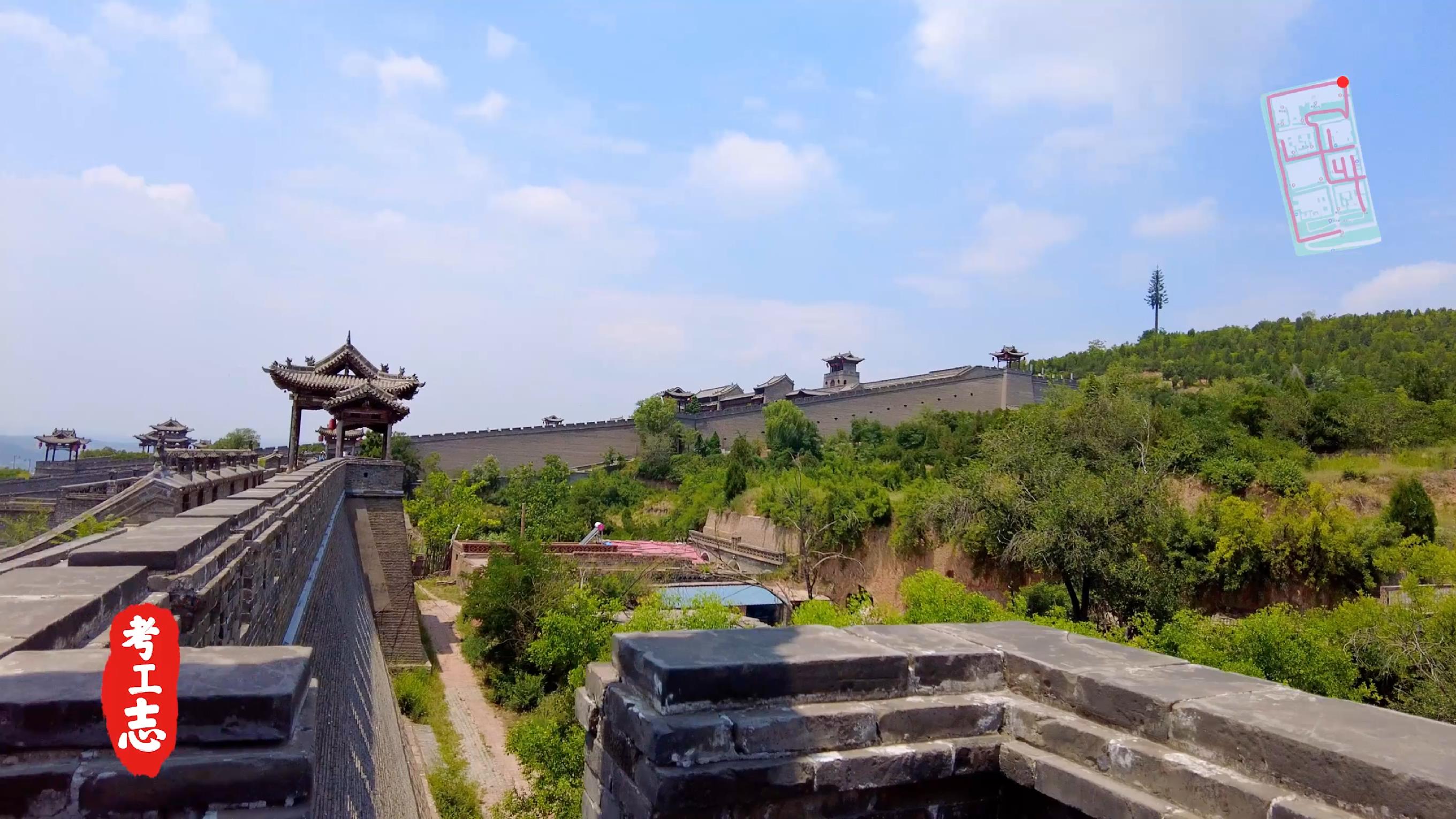 解读王家大院,王家大院从上往下看