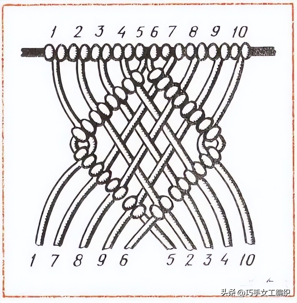 自己用绳子编一个东西,绳子编小包教程