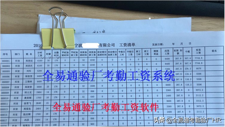 工资考勤系统表格,考勤报表怎么统计工时工资条