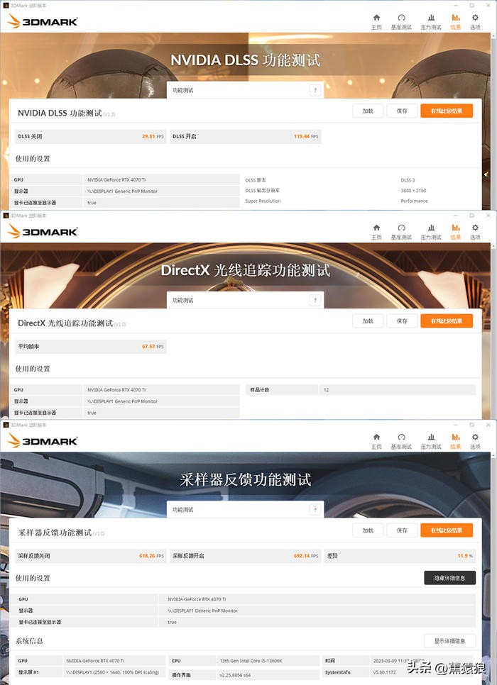 代码36KROGB760-GTUF4070TI，简约黑白调AKLLAA6MMATX机箱装机秀