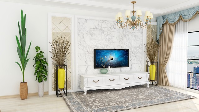 悬空电视柜和放地上的哪个更实用,地面电视柜和悬空电视柜