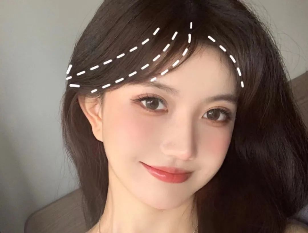 从来没剪过刘海剪什么刘海好看,很多年没有剪过这样的刘海了