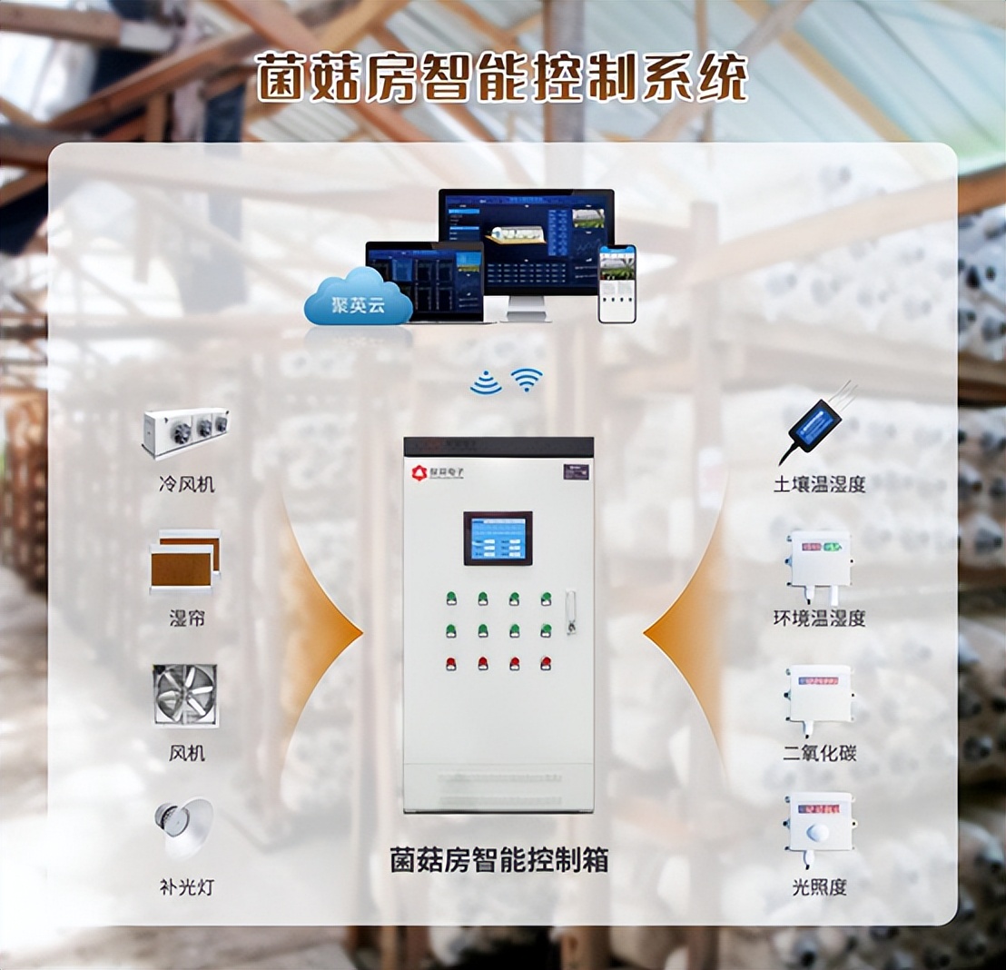 食用菌大棚控温系统,智能大棚智能监控系统